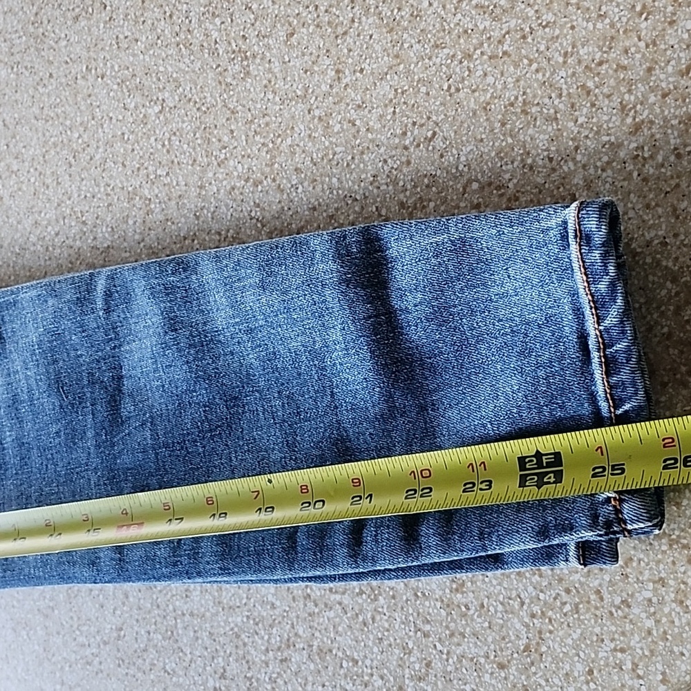 Free People Payton Hi Rise Skinny Light Denim Jeans Size 26 - Picture 10 of 13